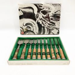 〇〇  逸品組鑿 組鑿 追入 左菊作 三ツ裏 スリ合せ 大工道具 鑿 ノミ 現状渡し Cランク