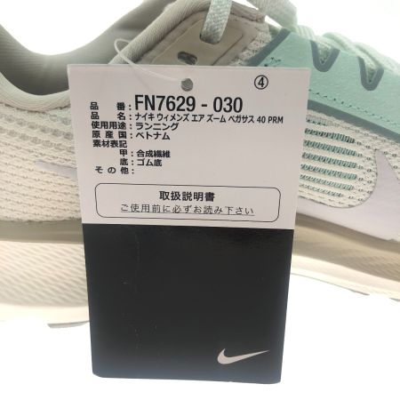  NIKE ナイキ エア ズーム ペガサス 40 プレミアムランニングシューズ 24.5cm FN7629-030 ホワイト