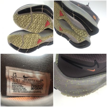  NIKE ナイキ エア ズーム ペガサス 38 シールド ウェザライズド ランニングシューズ 24.5cm DC4074-500 グレー