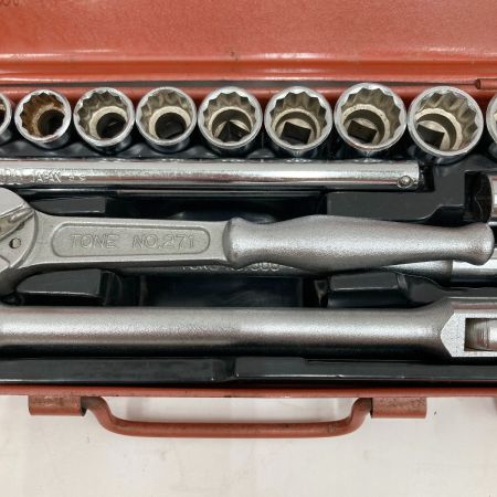  TONE トネ ソケットレンチ セット 25点 A-1550M