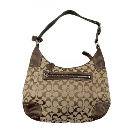  COACH コーチ シグネチャー  ワンショルダーバッグ  F13971 ブラウン