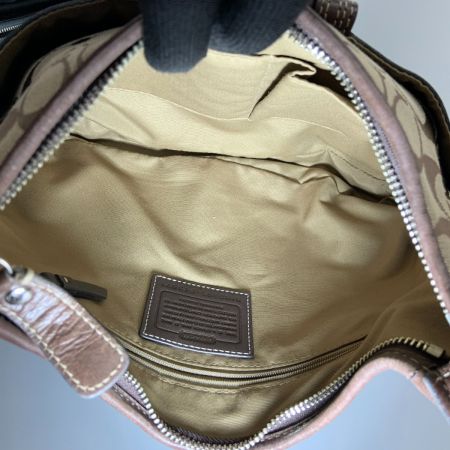  COACH コーチ シグネチャー  ワンショルダーバッグ  F13971 ブラウン