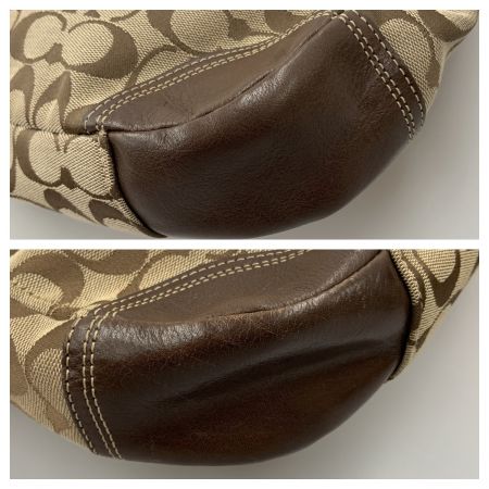  COACH コーチ シグネチャー  ワンショルダーバッグ  F13971 ブラウン