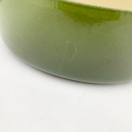  LE CREUSET ルクルーゼ シグニチャー ココット オーバル 27cm グリーン