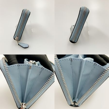  COACH コーチ シグネチャー ラウンドファスナー長財布 花柄 F59729 ブルー