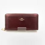 COACH コーチ フラワーモチーフ ラウンドファスナー 長財布 68419