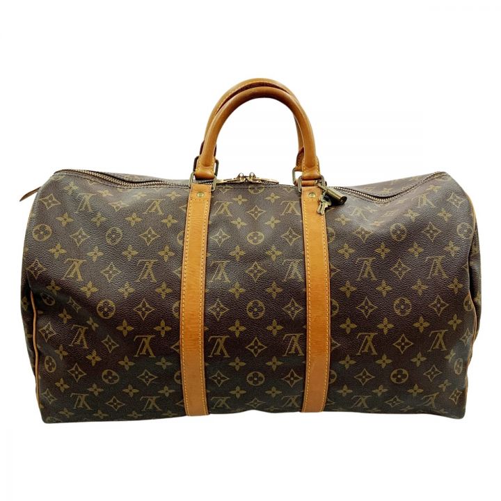 LOUIS VUITTON ルイヴィトン モノグラム キーポル50 ユニセックス
