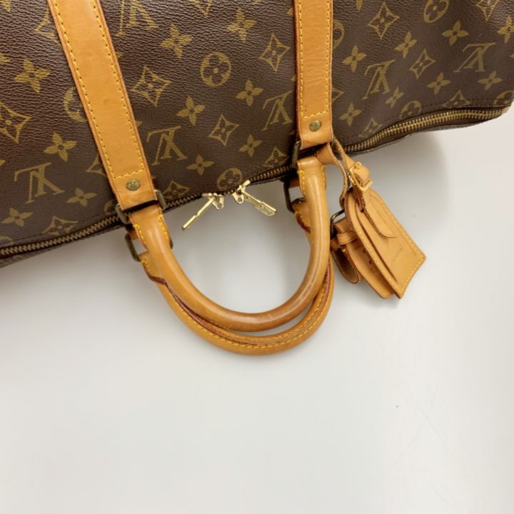 ルイ・ヴィトン Louis Vuitton キーポル 50 ハンドバッグ 旅行 出張 美しい ビジネス ボストンバッグ モノグラム ブラウン  M41426