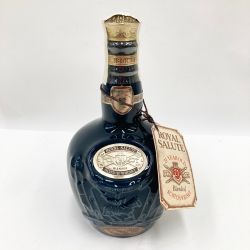 〇〇 ROYAL SALUTE(CHIVAS REGAL) ロイヤルサルート シーバスリーガル  21年 青陶器 700ml  スコッチ ウイスキー Nランク 未開栓
