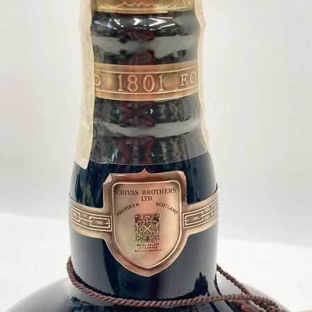  ROYAL SALUTE(CHIVAS REGAL) ロイヤルサルート シーバスリーガル  21年 青陶器 700ml  スコッチ ウイスキー 未開栓