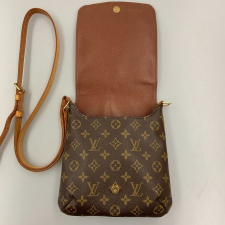 【美品】ルイヴィトン　Ｍ51387　ミュゼットサルサ　モノグラム　LV　ブラウン LOUIS VUITTON ルイヴィトン M51387 ミュゼット・サルサ