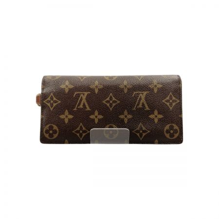  LOUIS VUITTON ルイヴィトン モノグラム ポルトフォイユ アコルディオン 二つ折り長財布  M58008 ブラウン