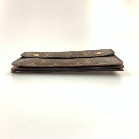  LOUIS VUITTON ルイヴィトン モノグラム ポルトフォイユ アコルディオン 二つ折り長財布  M58008 ブラウン