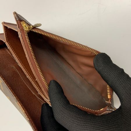  LOUIS VUITTON ルイヴィトン モノグラム ポルトフォイユ アコルディオン 二つ折り長財布  M58008 ブラウン