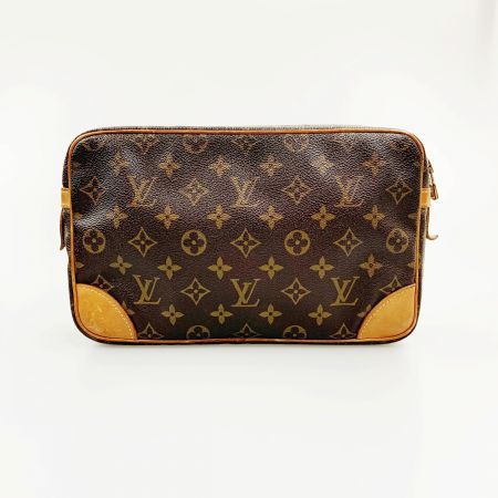  LOUIS VUITTON ルイヴィトン モノグラム コンピエーニュ 28 クラッチバッグ 手持ち セカンドバッグ  M51845 ブラウン