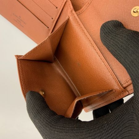  LOUIS VUITTON ルイヴィトン モノグラム ポルトフォイユ マルコ 二つ折り短財布  M61675 ブラウン