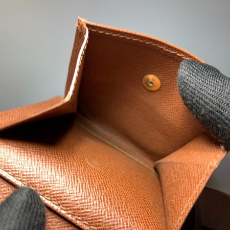  LOUIS VUITTON ルイヴィトン モノグラム ポルトフォイユ マルコ 二つ折り短財布  M61675 ブラウン