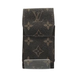 〇〇 LOUIS VUITTON ルイヴィトン モノグラム エテュイ シガレット シガレットケース M63024 ブラウン Bランク
