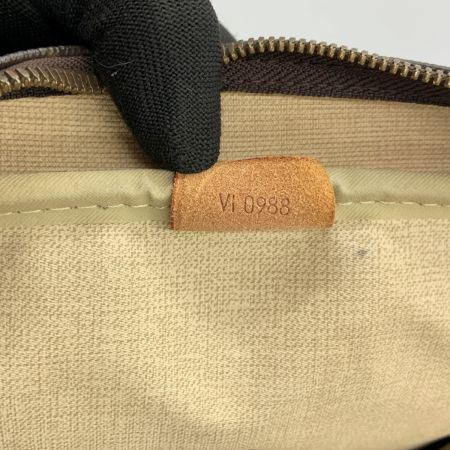  LOUIS VUITTON ルイヴィトン モノグラム ボーリング ヴァニティ ハンドバッグ M47270 ブラウン