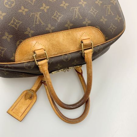  LOUIS VUITTON ルイヴィトン モノグラム ボーリング ヴァニティ ハンドバッグ M47270 ブラウン