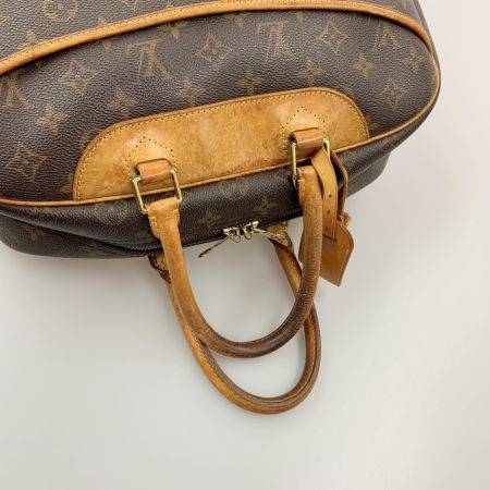  LOUIS VUITTON ルイヴィトン モノグラム ボーリング ヴァニティ ハンドバッグ M47270 ブラウン