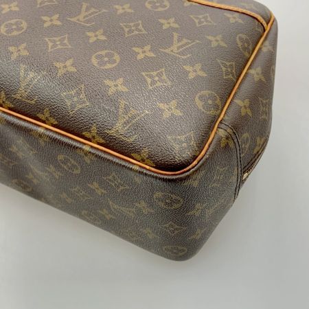  LOUIS VUITTON ルイヴィトン モノグラム ボーリング ヴァニティ ハンドバッグ M47270 ブラウン