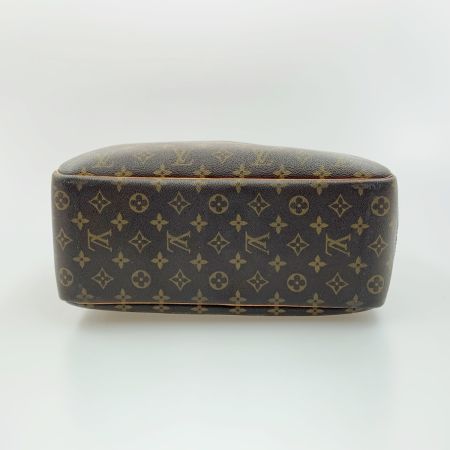  LOUIS VUITTON ルイヴィトン モノグラム ボーリング ヴァニティ ハンドバッグ M47270 ブラウン
