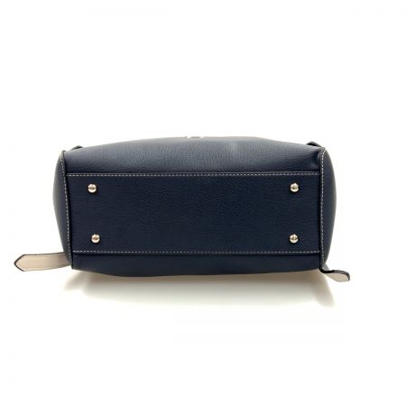  Samantha Thavasa サマンサタバサ 2way ショルダー リュックサック デイパック ネイビー