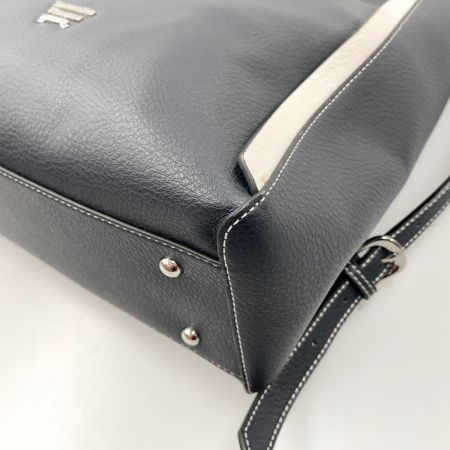  Samantha Thavasa サマンサタバサ 2way ショルダー リュックサック デイパック ネイビー