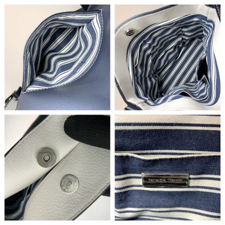  Samantha Thavasa サマンサタバサ 2way ショルダー リュックサック デイパック ネイビー