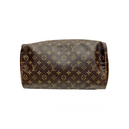  LOUIS VUITTON ルイヴィトン モノグラム スピーディ35 ハンドバッグ M41524 ブラウン