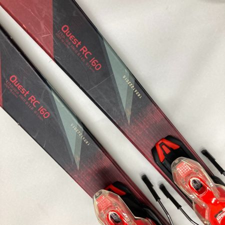  HART ハート Quest RC スキー板 160cm ブラック×レッド x レッド