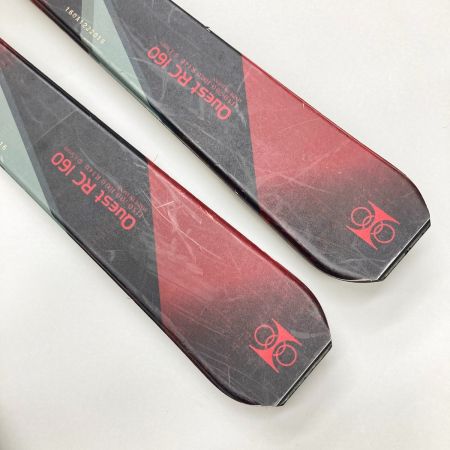  HART ハート Quest RC スキー板 160cm ブラック×レッド x レッド
