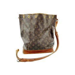 〇〇 LOUIS VUITTON ルイヴィトン モノグラム ノエ ショルダーバッグ M42224 ブラウン Dランク