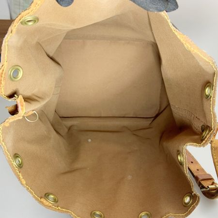  LOUIS VUITTON ルイヴィトン モノグラム ノエ ショルダーバッグ M42224 ブラウン