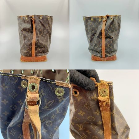  LOUIS VUITTON ルイヴィトン モノグラム ノエ ショルダーバッグ M42224 ブラウン