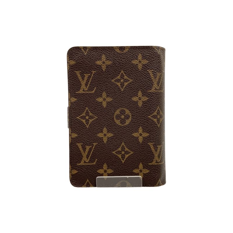 中古】 LOUIS VUITTON ルイヴィトン モノグラム ポルト パピエ ジップ ...