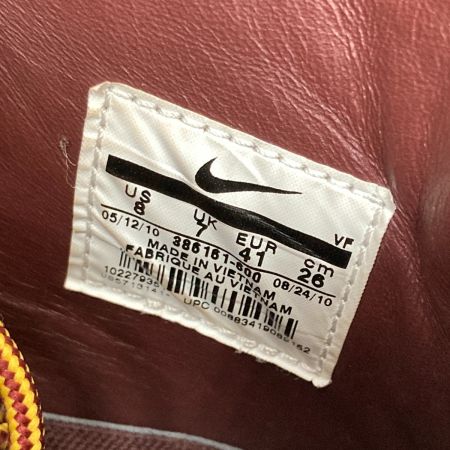  NIKE ナイキ AIR FORCE 1 HIGH PREMIUM LE エア フォースワン ハイ プレミアム 386161-600 ブラウン スニーカー 26cm