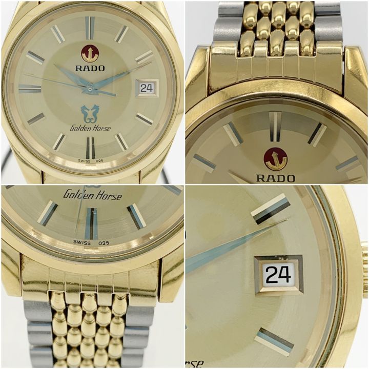 RADO ラドー Golden Horse ゴールデンホース 自動巻き 腕時計 633.3673.2 ゴールド｜中古｜なんでもリサイクルビッグバン