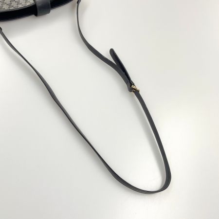  CELINE セリーヌ マカダム柄 ショルダーバッグ ネイビー