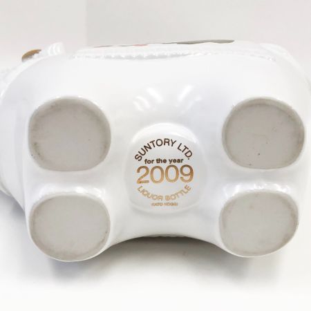 【北海道内限定発送】 SUNTORY サントリー ローヤル 陶器 干支ボトル 丑 2009 600ml 43% 未開栓