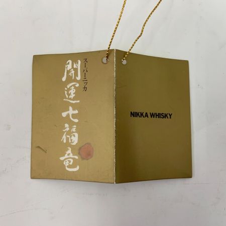 【北海道内限定発送】 SuperNIKKA/ﾆｯｶｳｲｽｷｰ スーパーニッカ 干支ボトル 七福龍 600ml 43％  未開栓
