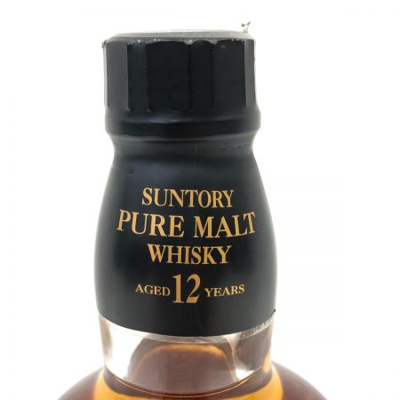 【北海道内限定発送】 SUNTORY サントリー ピュアモルトウイスキー 北杜 40% 660ml 未開栓
