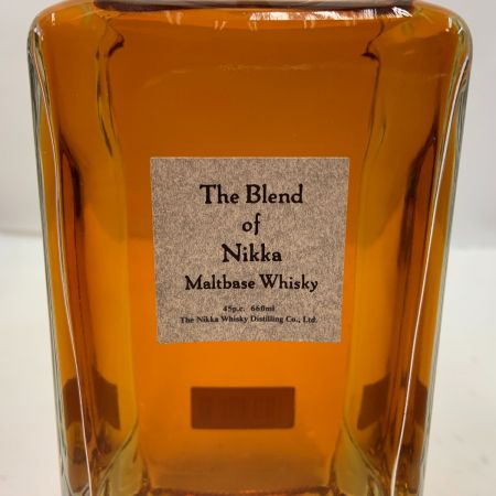 【北海道内限定発送】 NIKKA WHISKY ニッカウイスキー ザ ブレンド オブ ニッカ 660ml 45% ウィスキー 未開栓