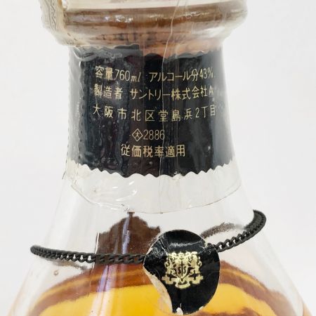 【北海道内限定発送】 SUNTORY サントリー EXCELLENCE 80周年 ウイスキー 760ml 43% 未開栓
