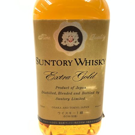 【北海道内限定発送】 SUNTORY サントリー エクストラゴールド 720ml 42度 未開栓