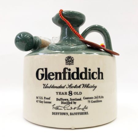  Glenfiddich グレンフィディック 8年 スコッチ ウイスキー 750ml 43% 未開栓