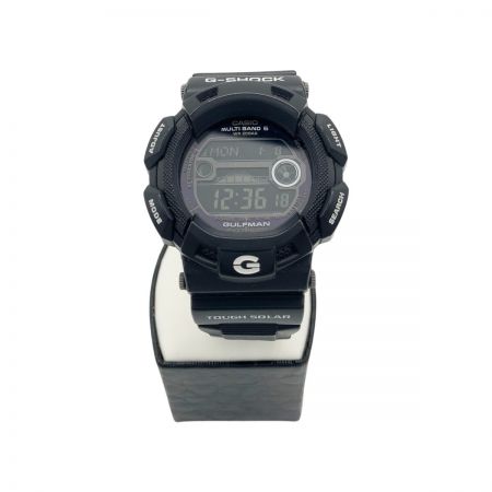  CASIO カシオ GULFMAN ガルフマン マルチバンド6 タフソーラー電波 腕時計 GW-9110BW ブラック