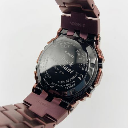  CASIO カシオ G-SHOCK Gショック フルメタルスクエアモデル ソーラー電波 クォーツ 腕時計 GMW-B5000RD-4JF レッド