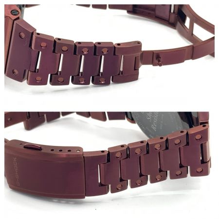  CASIO カシオ G-SHOCK Gショック フルメタルスクエアモデル ソーラー電波 クォーツ 腕時計 GMW-B5000RD-4JF レッド